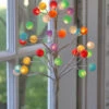 Lighted Gum Drop Candy Tree Battery Operated 16 Inch -Battery Operated Candles Shop gumball round tree