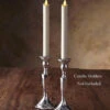 Set Of 2 - Luminara 8 Inch Ivory Taper Candle - Timer And Remote Ready -Battery Operated Candles Shop luminara 8 inch tapers set