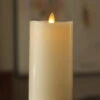Matchless 360 Degrees Moving Flame LED Pillar Candle - 3 X 6.5 Inch -Battery Operated Candles Shop matchless 6.5 inch
