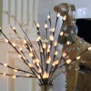 Lighted Natural Willow Branch - 3 Ft 80 LED's -Battery Operated Candles Shop natural 80 in vase