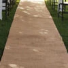 Burlap Wedding Aisle Runner 36 Inch X 100 Feet Rustic - Natural -Battery Operated Candles Shop natural jute aisle runner