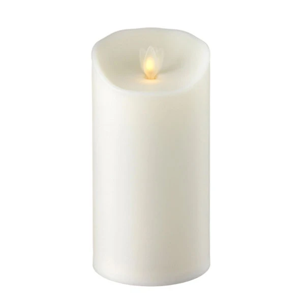 Outdoor Moving Flame Ivory Resin Battery Operated Candle 9 Inch - Timer 3 Outdoor Moving Flame Ivory Resin Battery Operated Candle 9 Inch - Timer