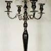Candelabra Glass Globes - Set Of 5 -Battery Operated Candles Shop nickle with glass shades