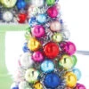 Ball Ornament Tree From RAZ - 10 Inch -Battery Operated Candles Shop ornament ball tree 2