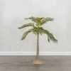 4 Foot Electric Lighted Palm Tree - 55 Warm White Micro Lights With Outdoor Adaptor