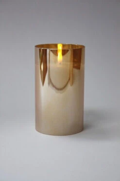 Radiance Poured Candle 3.5 X 6 Inch Champagne Glass