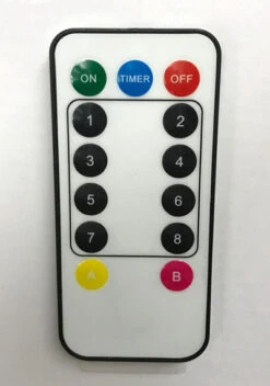 RAZ 9 Foot Pre Lit Garland With 600 Cluster Lights - Remote Control RAZ Imports -Battery Operated Candles Shop remote for garland