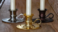 Traditional Flameless Window Candle Bright Dual Sided Bulb - Brass Finish - Timer 11 Traditional Flameless Window Candle Bright Dual Sided Bulb - Brass Finish - Timer -Battery Operated Candles Shop silver brass bronze ivory base