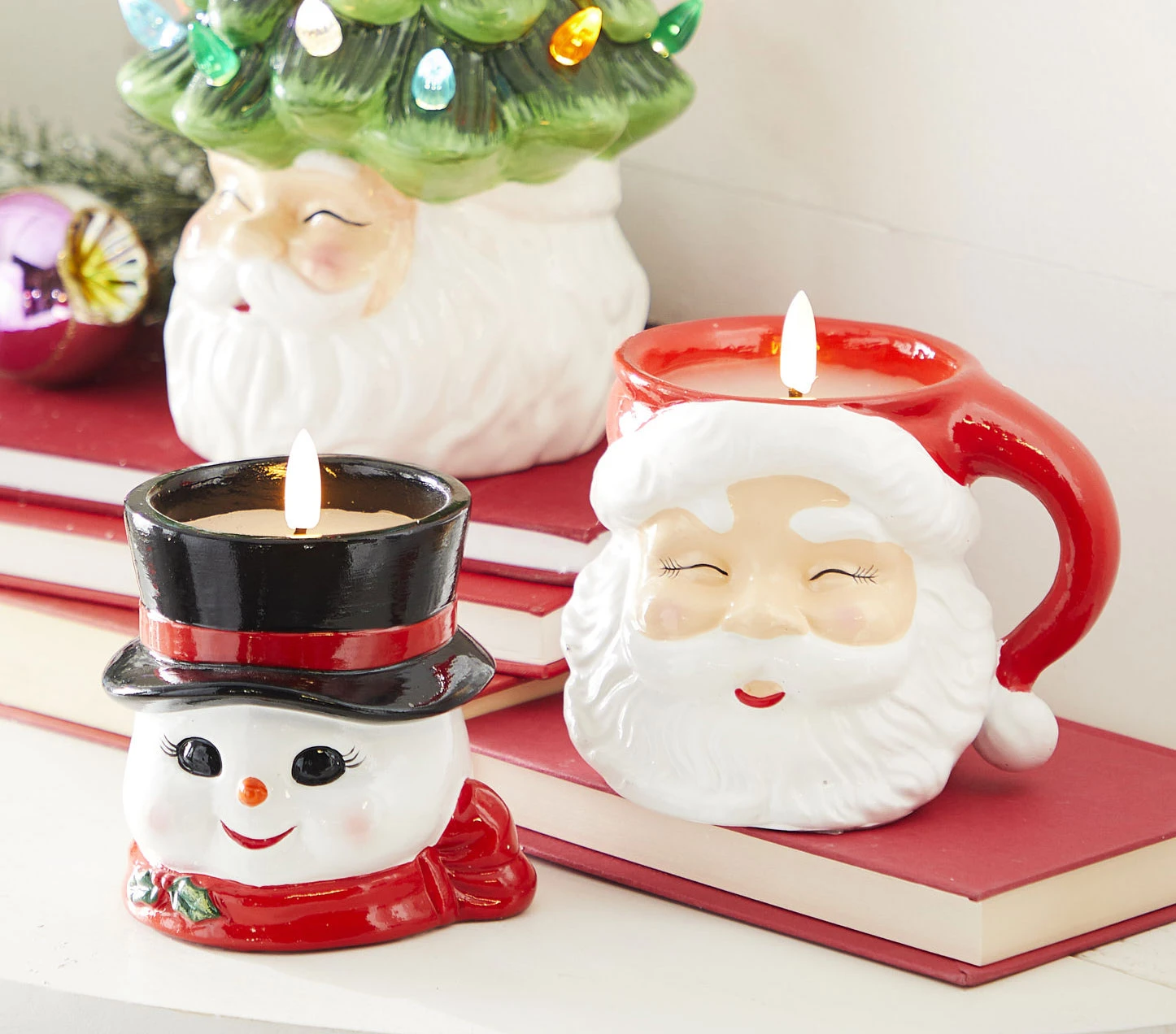 Snowman Candle Battery Operated 4 Inch With Timer - NEW From RAZ 2023 4 Snowman Candle Battery Operated 4 Inch With Timer - NEW From RAZ 2023 - Image 2