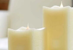 Square Moving Flame Candle Simplux 3.5 X 5 Multi Timer - Remote Ready -Battery Operated Candles Shop square simplux close 1