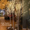 8 Foot White Birch Tree - 240 Warm White LED'S From The Light Garden -Battery Operated Candles Shop tlg white birch trees 2 sizes 1