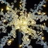 Battery Operated Mini Tabletop Crystal Tree - 48 Warm White LED's -Battery Operated Candles Shop tt02 top