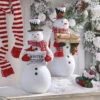 19 Inch Mr. Snowman Figurines Set Of 2 Assorted -Battery Operated Candles Shop two snowmen new lifestyle i