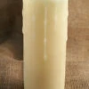 Unscented Ivory Drip 3x8 Battery Operated Candle With Dual Timer 1 Unscented Ivory Drip 3x8 Battery Operated Candle With Dual Timer -Battery Operated Candles Shop unscented 3x8 1