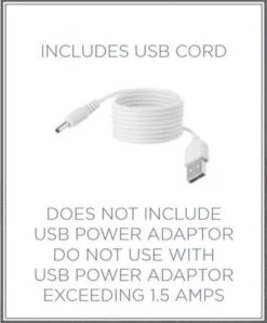 Lighted Water Greenhouse Cardinals, Red Amaryllis And Evergreens 5 Lighted Water Greenhouse Cardinals, Red Amaryllis And Evergreens -Battery Operated Candles Shop usb cord image
