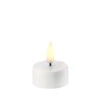Uyuni 1.5 X 1.75 Inch Tealight Candle White - Remote Ready -Battery Operated Candles Shop uyuni tealight