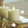 Luminara Wax Tealights (set Of 2) 1.7 X 2 Inches -Battery Operated Candles Shop wax luminara2