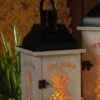 Welcome Pineapple Lantern Wood And Metal Battery Operated - 12 Inch 2 Welcome Pineapple Lantern Wood And Metal Battery Operated - 12 Inch -Battery Operated Candles Shop welcome lamp pineapple lantern